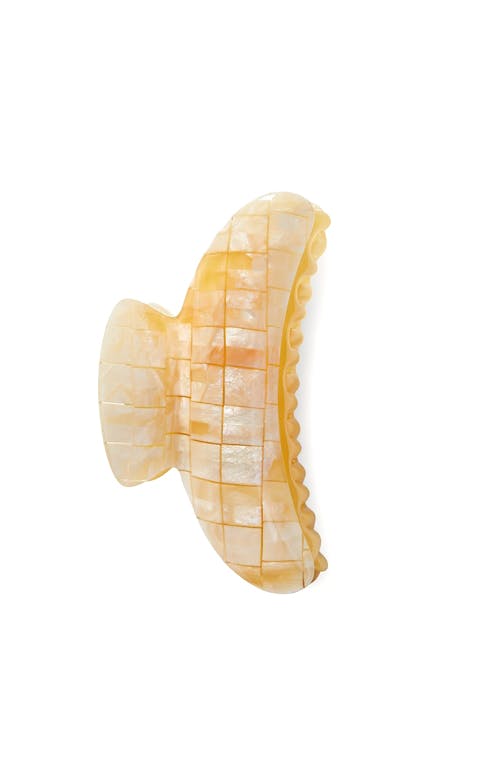 Grande Heirloom Claw in Sea Shell Checker