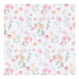 Winter Flowers Pima Long Pajama Set