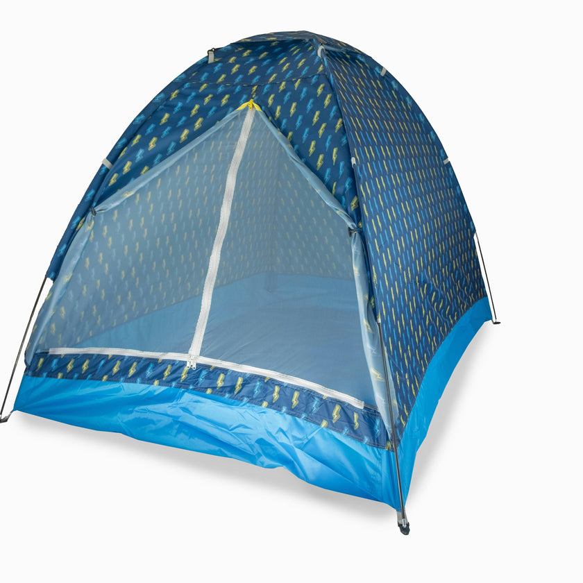 Indoor/Outdoor Camping Play Tent - Lightning Bolts