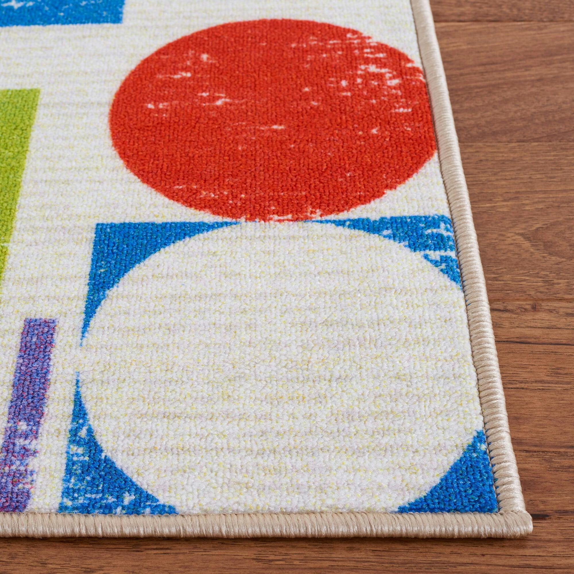 Kids Playhouse Bert Rug, Red