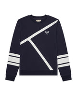 Elle Sweatshirt - Tennis Lines