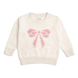 Pearl Bow Patch Sweatshirt