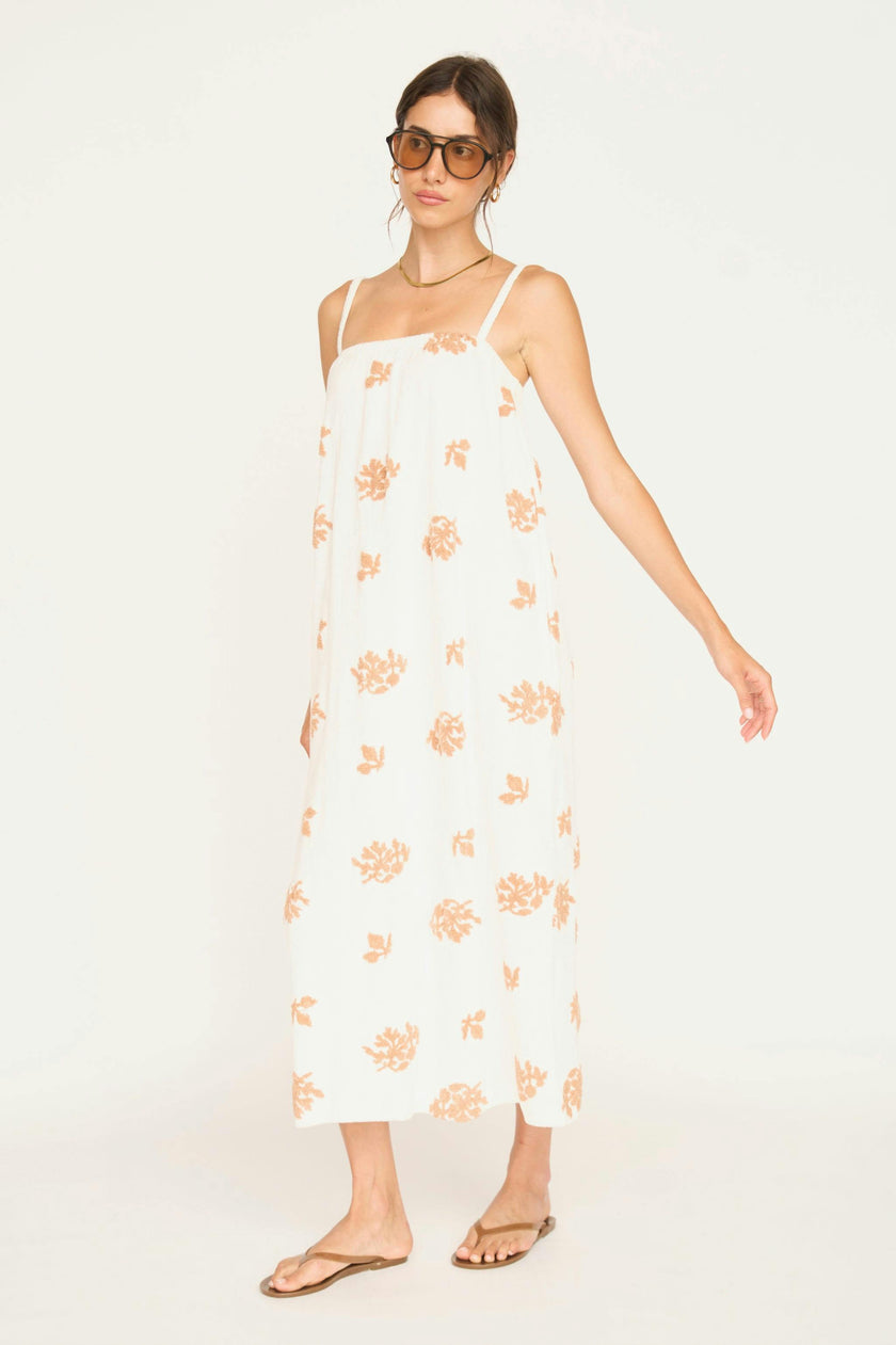 Brisbane Terry Dress in Mesa Fig