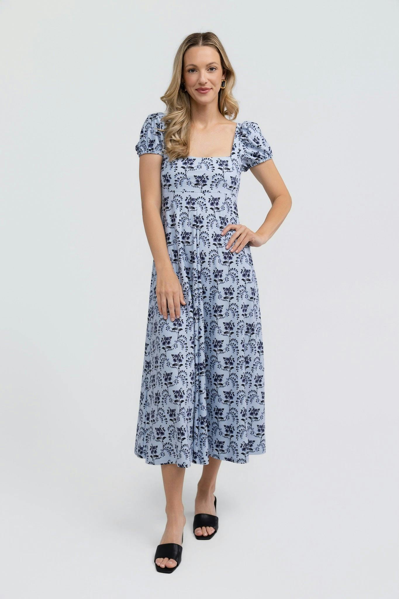 Rosalie Dress - Cornflower Parlour