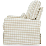 Crawford Pillowback Comfort Swivel Glider