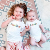 graphic bodysuit | together