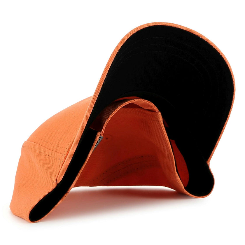 Bright Red Logo Baseball Cap