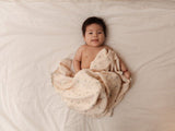 Crochet Trim Swaddle