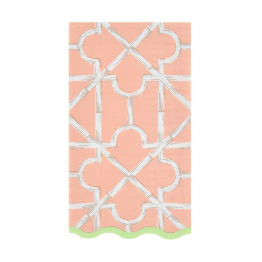 Bamboo Pattern Guest Towels