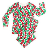 Organic Adult Women's Pajamas - Holiday Lights