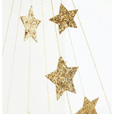 Gold Sparkle Star Chandelier