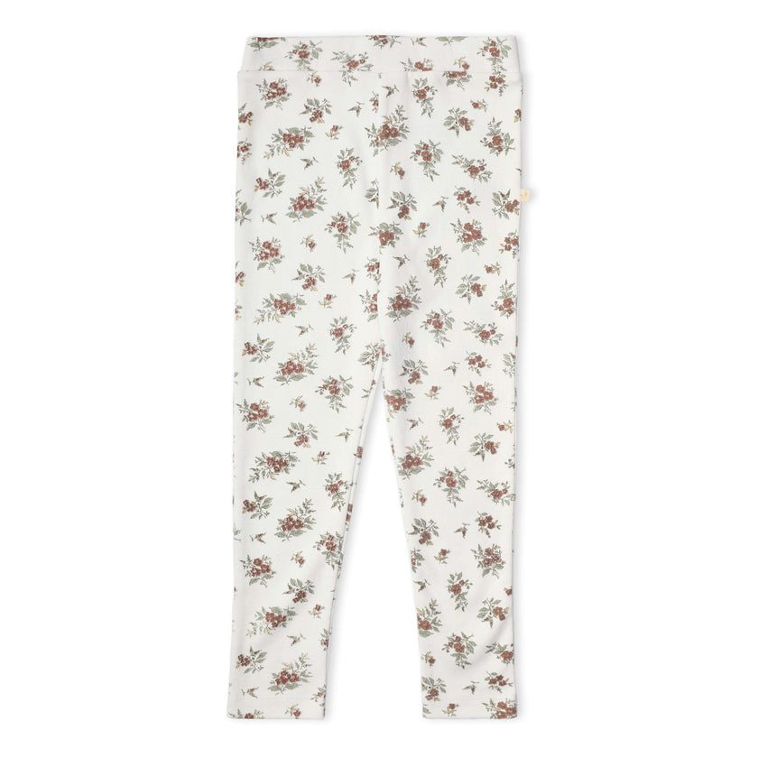 Organic Legging Set of 2 - Winter Berry + Olive