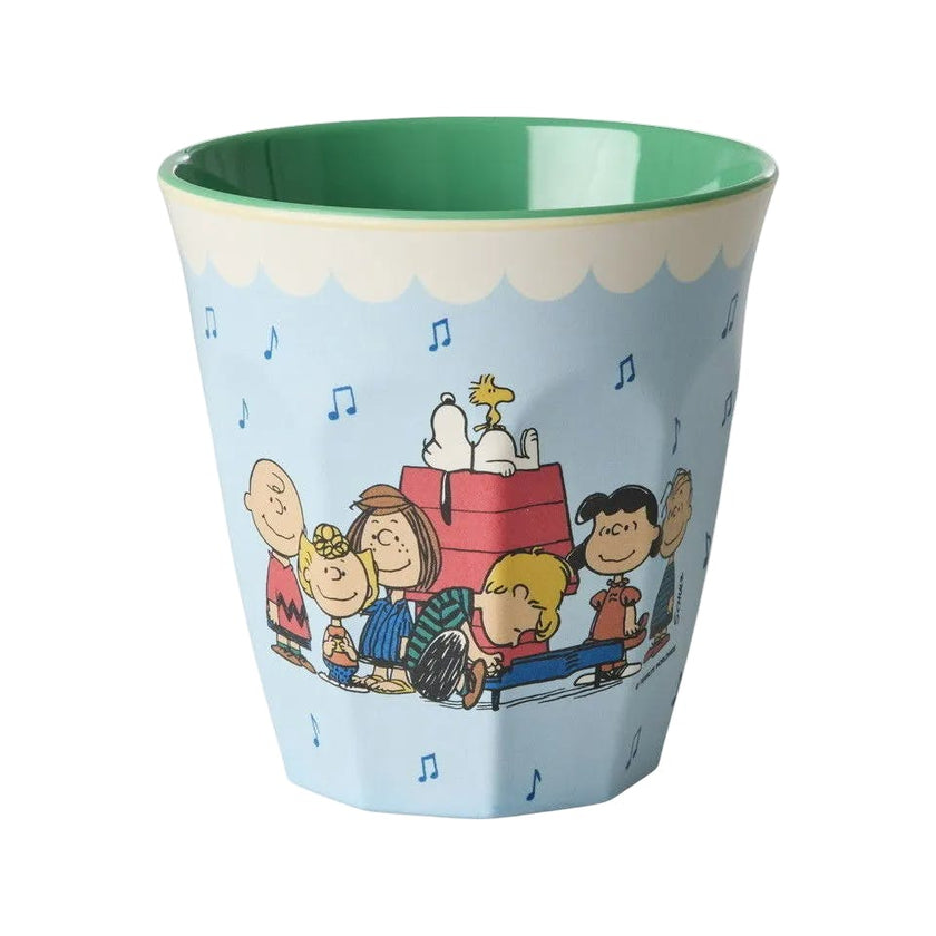 Melamine Cup with Snoopy Print - Soft Blue - 8.45 oz -