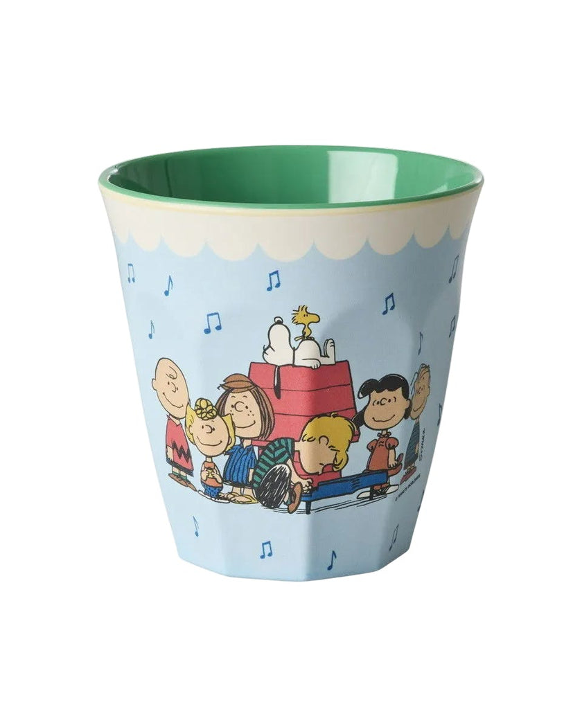 Melamine Cup with Snoopy Print - Soft Blue - 8.45 oz -