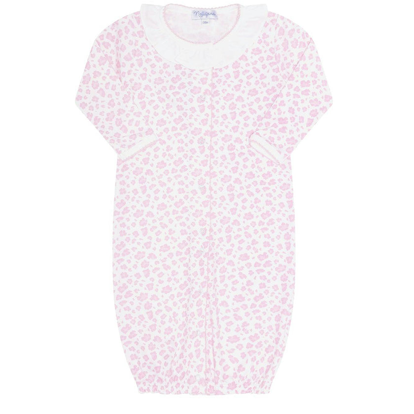 Pink Cheetah Print Converter Gown