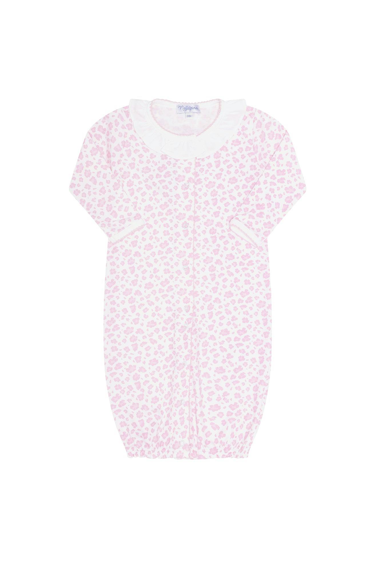 Pink Cheetah Print Converter Gown