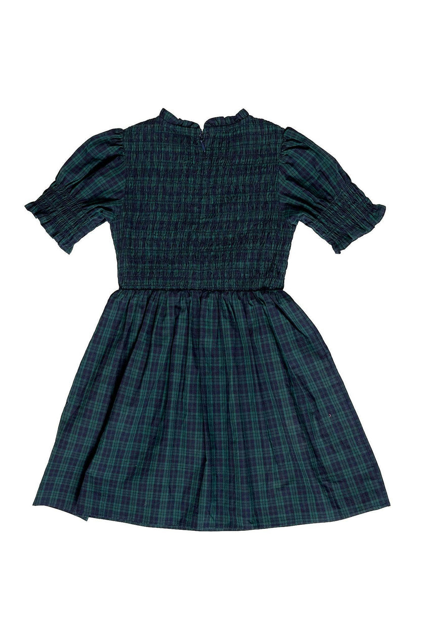 Mini Finley Dress in Twilight Pine Plaid
