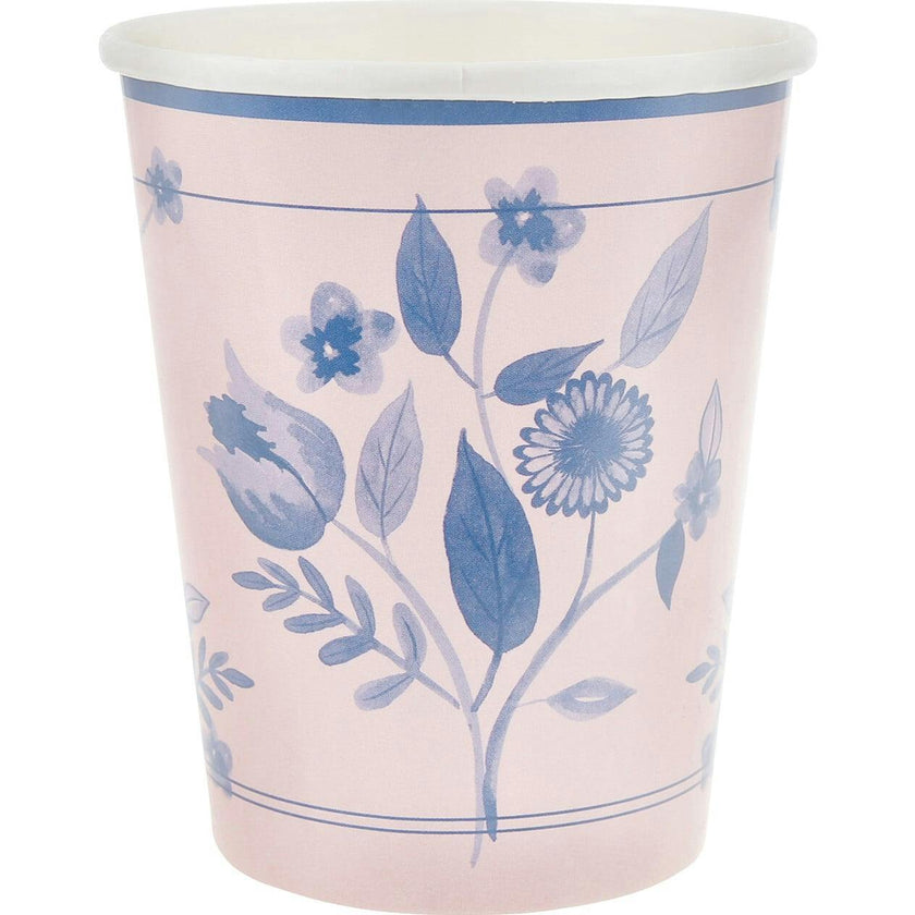 Vintage Botanical Cups