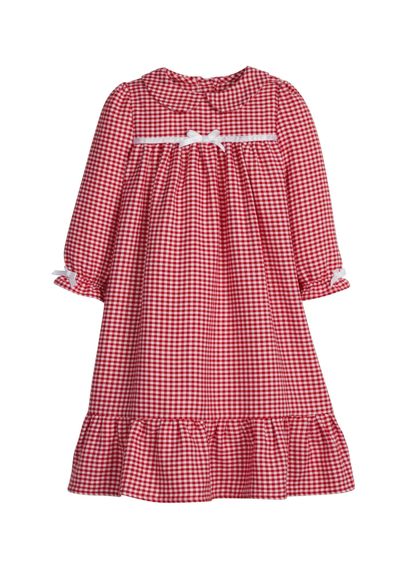 Classic Nightgown - Red Gingham
