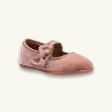 Velvet Bow Mary Jane | Rose