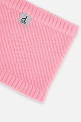 Winter Knit Neckwarmer Pink