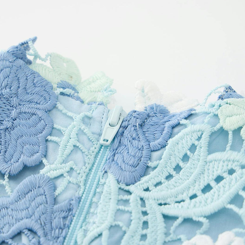 Jade Embroidered Mini Dress (Baby)