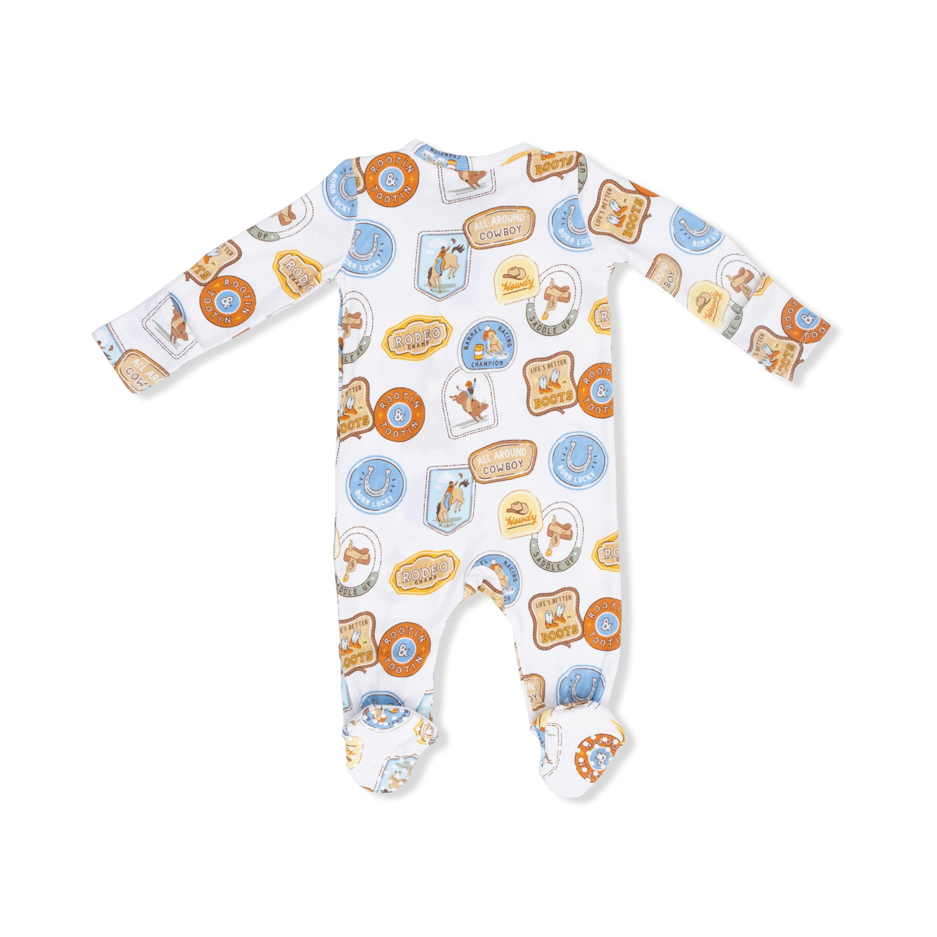 Rodeo Patches Uni - 2 Way Zipper Footie