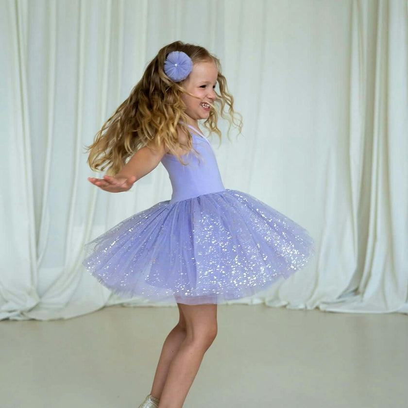 Sparkle Purple Tutu Dress
