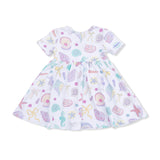 Beach Days - Twirly Dress with Cartwheel Short