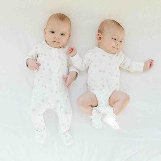 STAY ON 2-PACK BOOTS | HIGH PRAIRIE + DANDELION — Bamboo Organic Cotton Blend, 0–6M