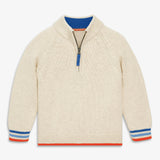 Kids quarter zip sweater