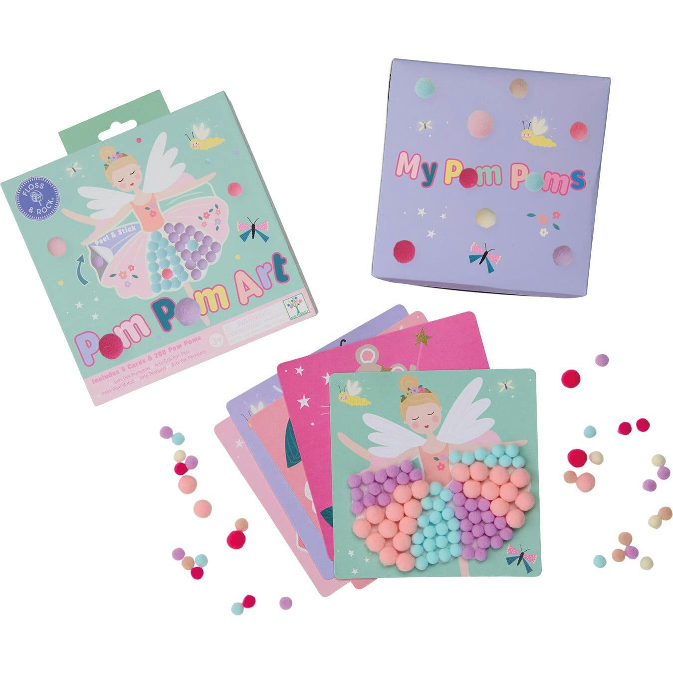 Enchanted Pom Pom Art