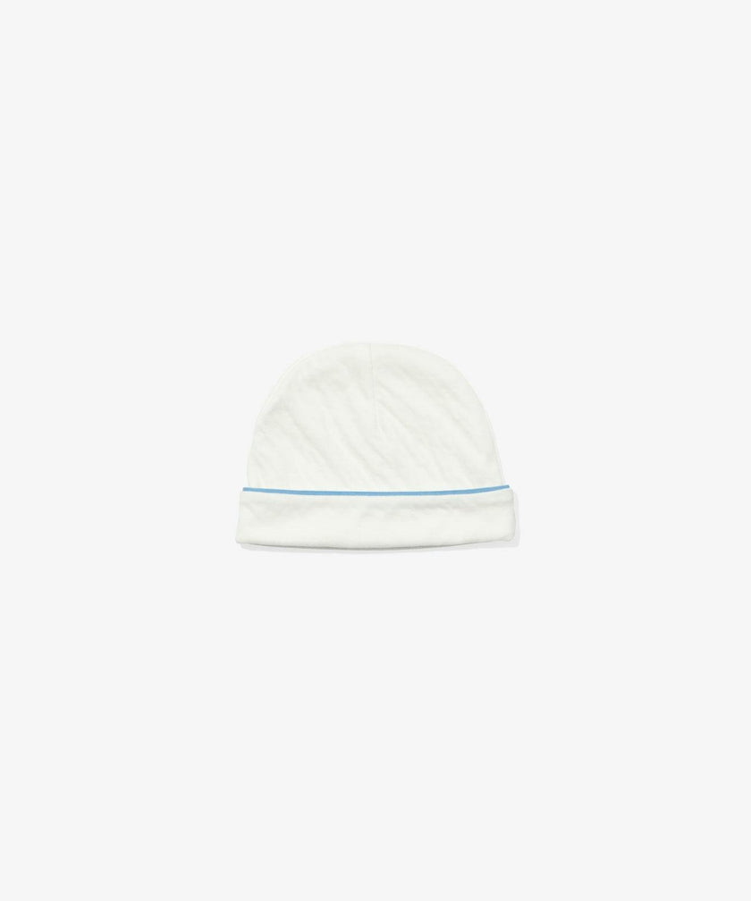 Hazy Hat, Blue Piping