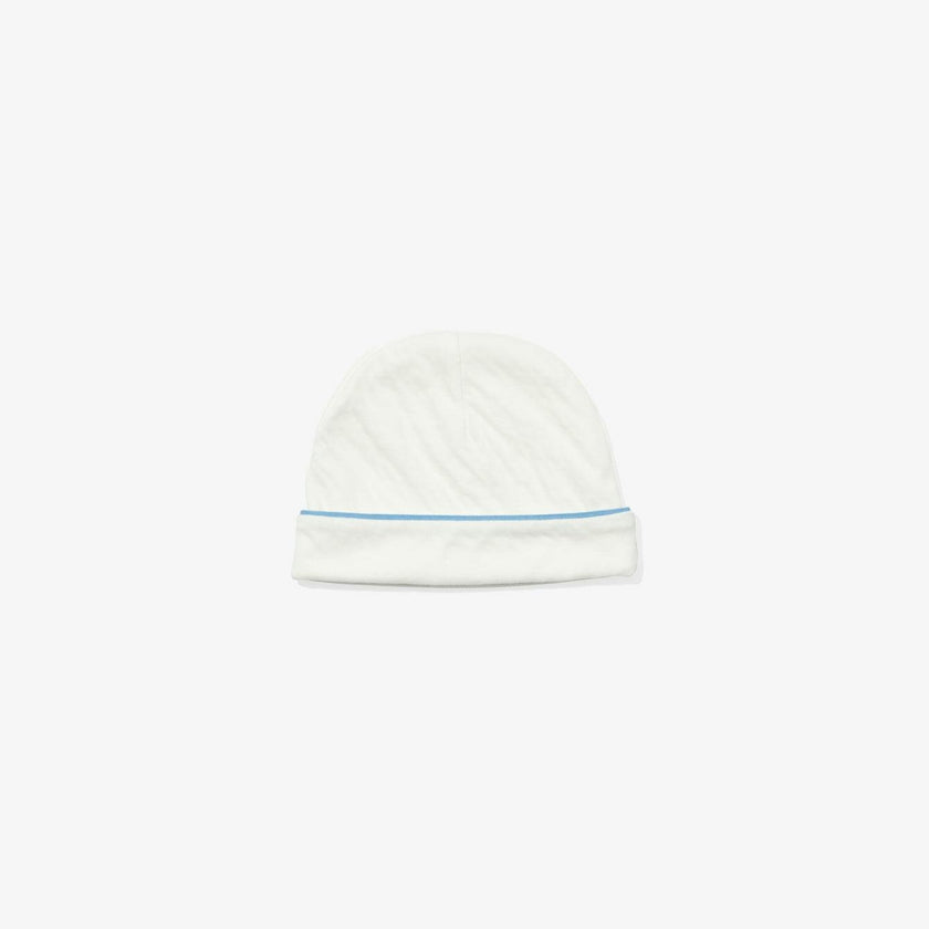 Hazy Hat, Blue Piping