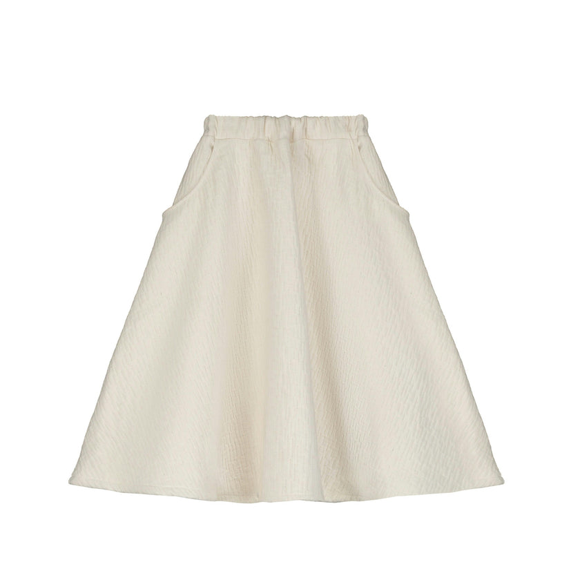 Dune Circle Skirt Cream