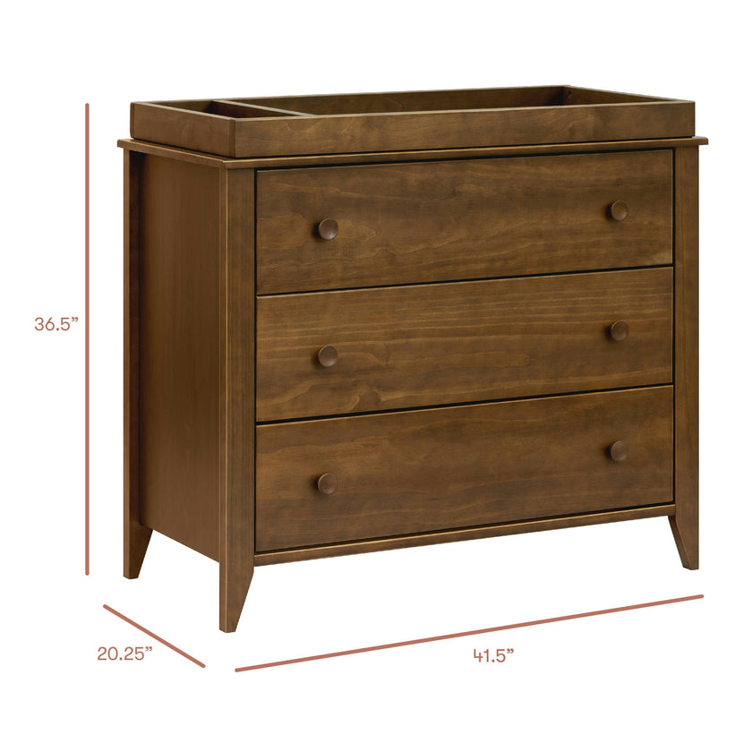 Babyletto Sprout 3-Drawer Changer Dresser with Removable Changing Tray