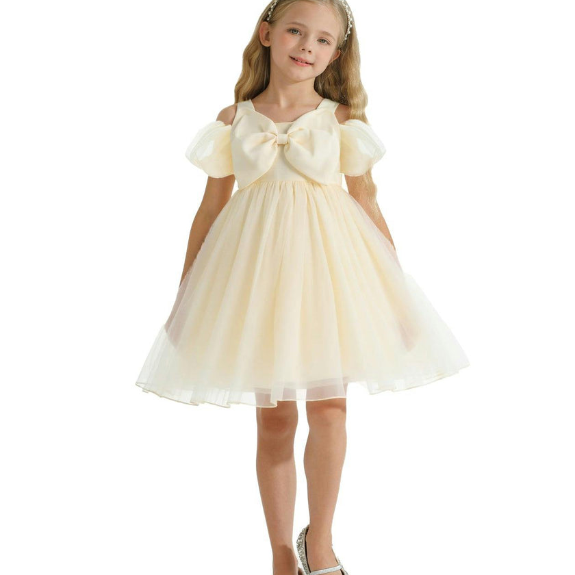 Ivory Bow Modenna Dress