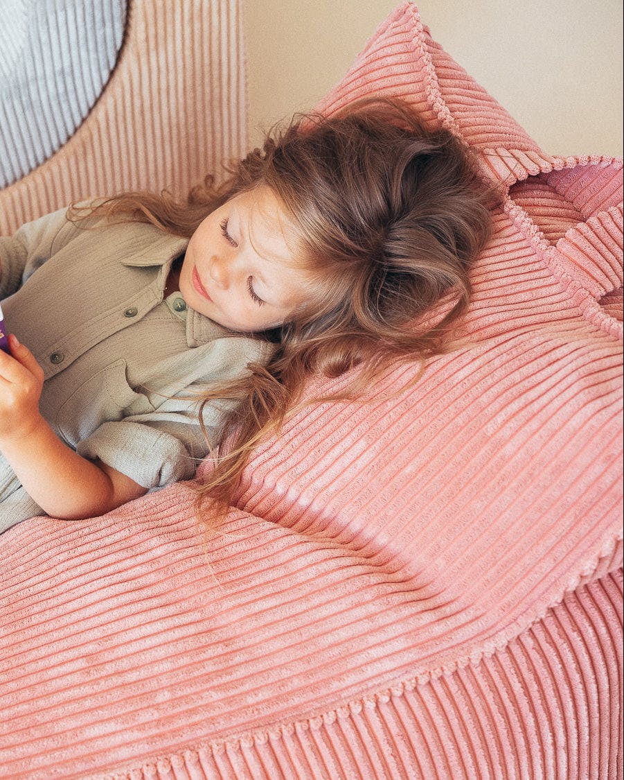 Pink Mousse Beanbag Chair