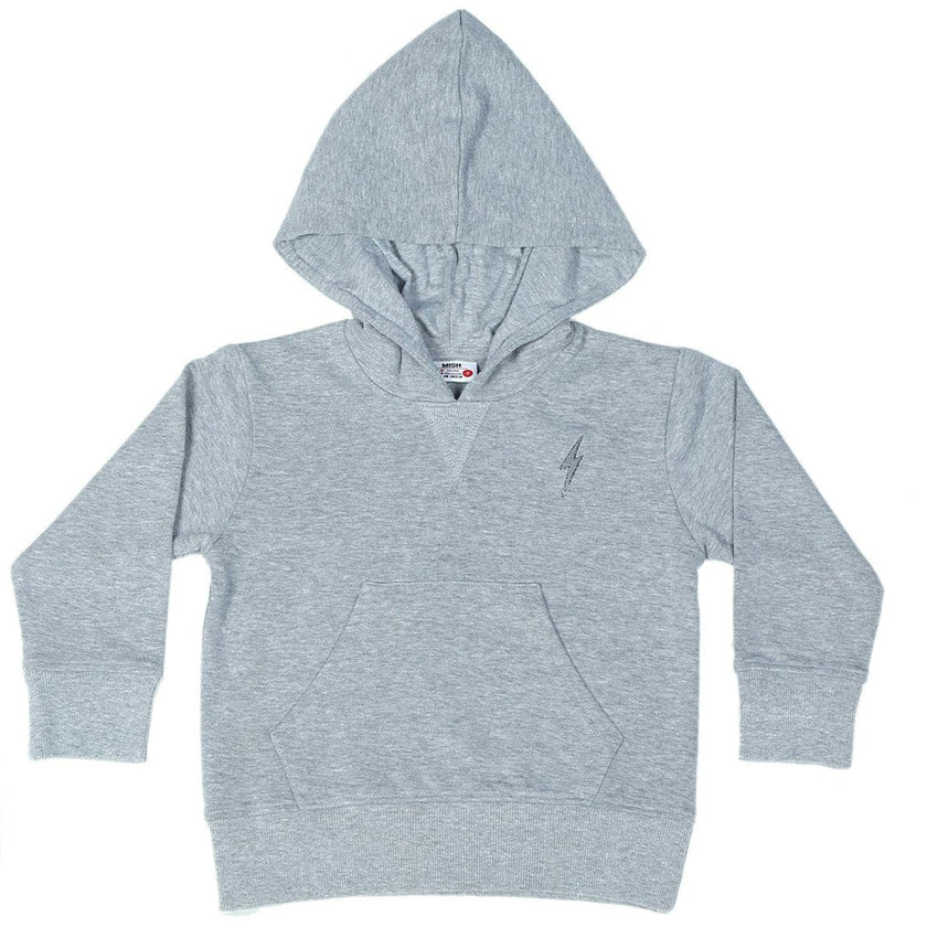 Kids Pullover Hoodie - Heather Bolt