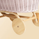 Handcrafted - Colette Doll Stroller - Pink