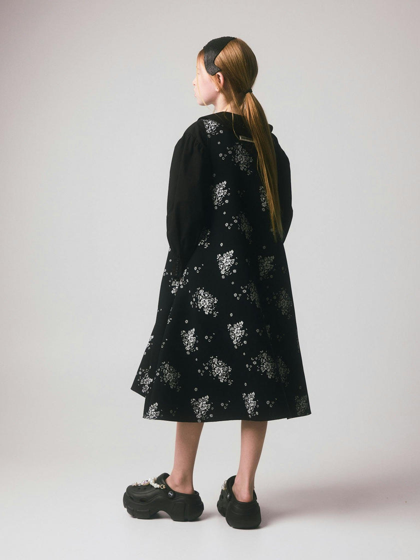 Rosa Apron Dress Black & White