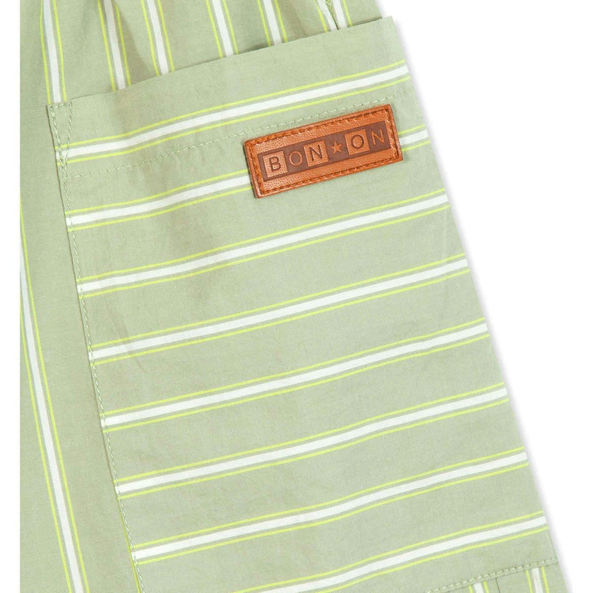 BONTON Cali Stripe Laugh Shorts