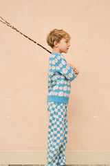 Flock of Sheep Jumper | Iceland Blue