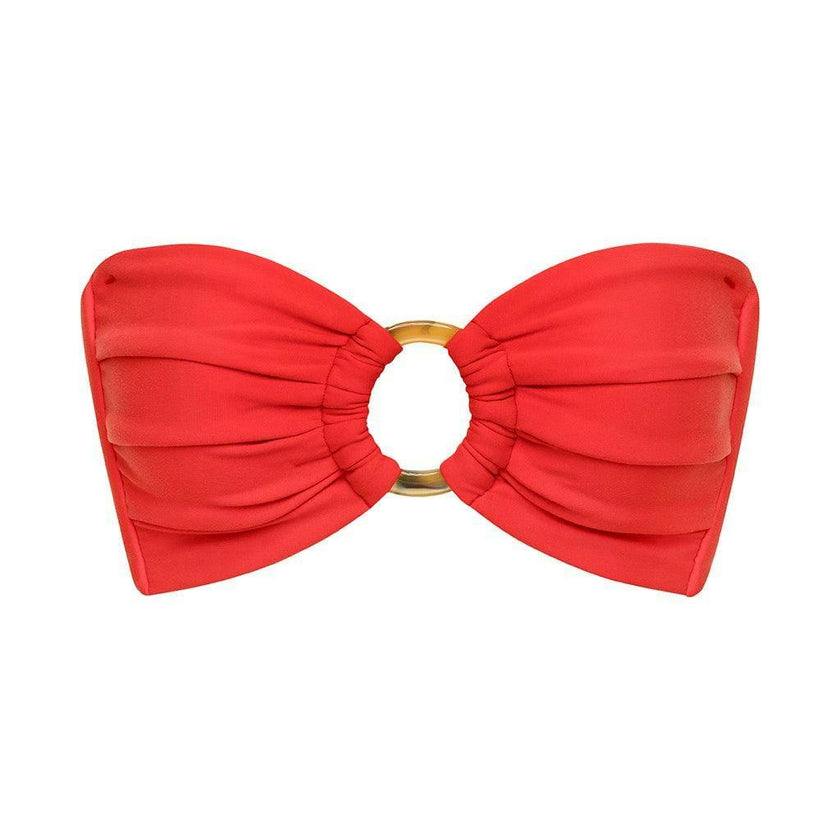 Tori Ties Bandeau Bikini Top