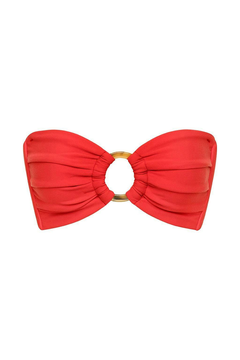 Tori Ties Bandeau Bikini Top