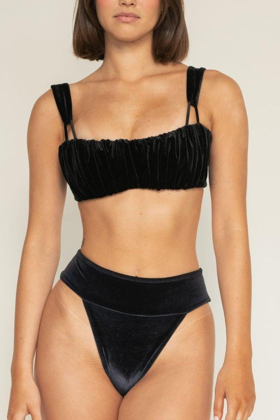 Women's Velvet Tamarindo Binded Bikini Bottom
