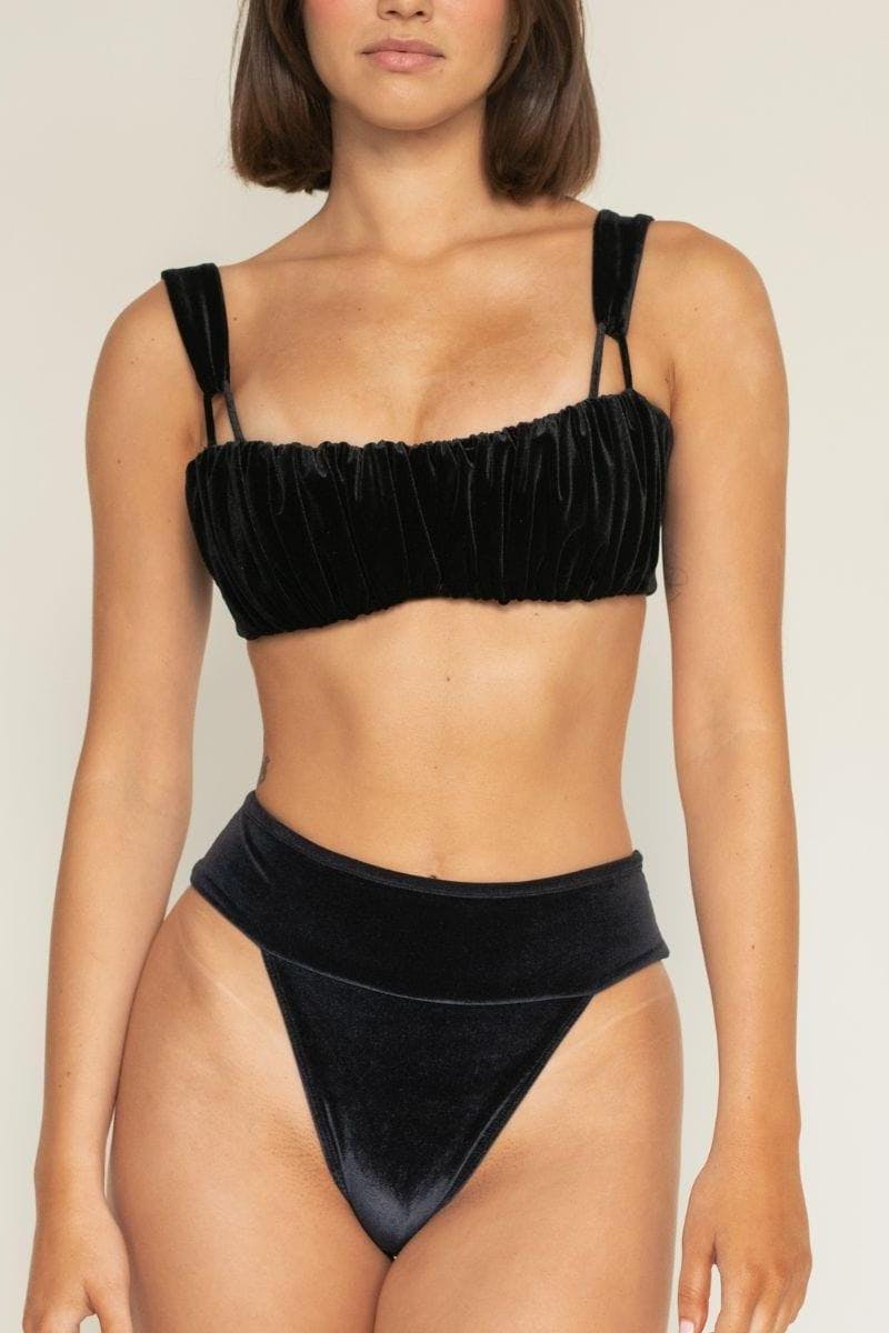 Women's Velvet Tamarindo Binded Bikini Bottom