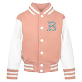 Liberty of London Children's Personalised Varsity Jacket - Dusty pink