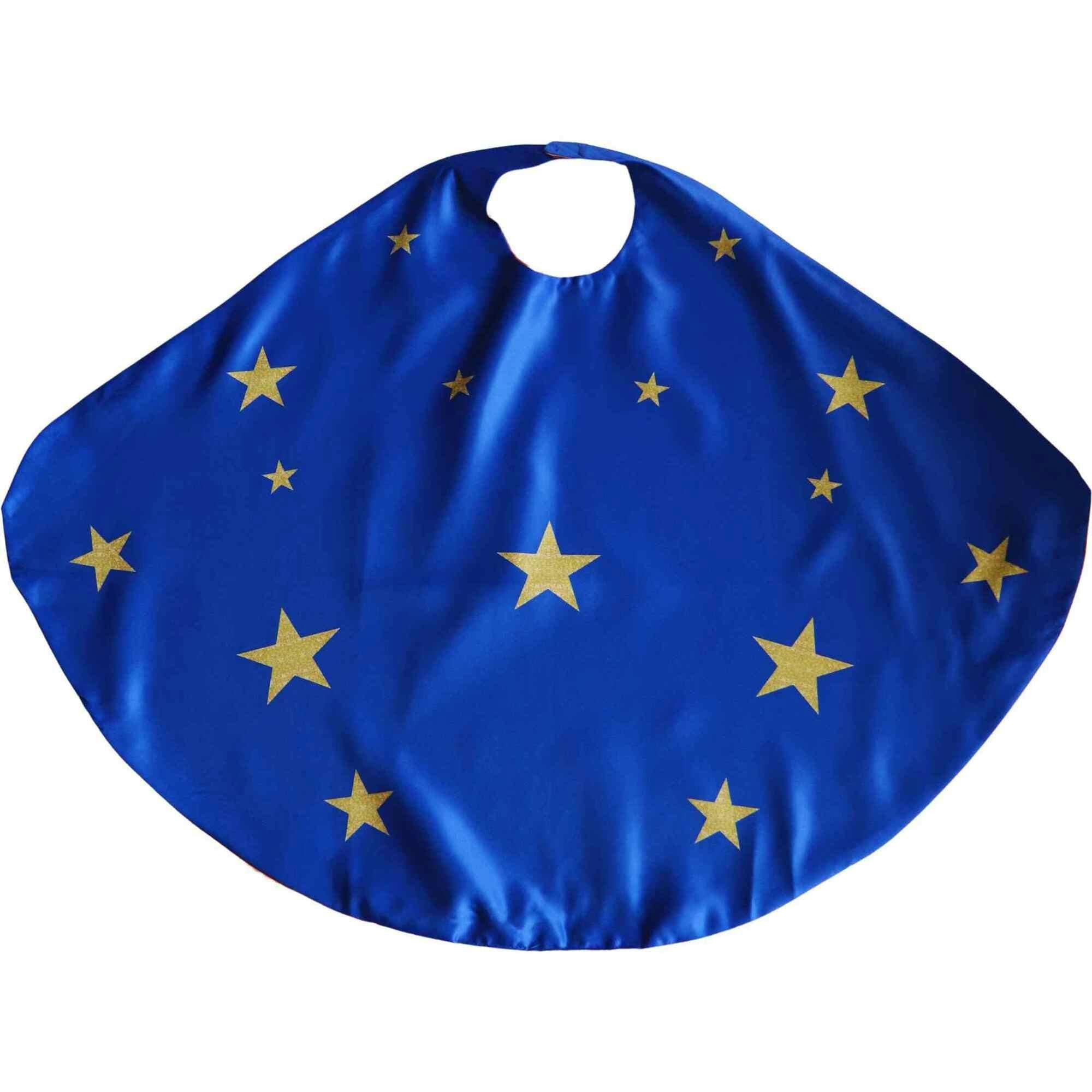 Superhero Star Power Cape Set, Blue
