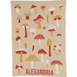 Custom Personalized Baby Sustainable Knit Throw Blanket - Forager